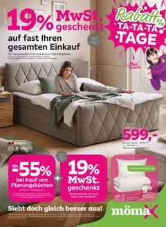 Vorschau von dem Prospekt des Geschäftes Mömax, gültig ab dem 28.07.2025