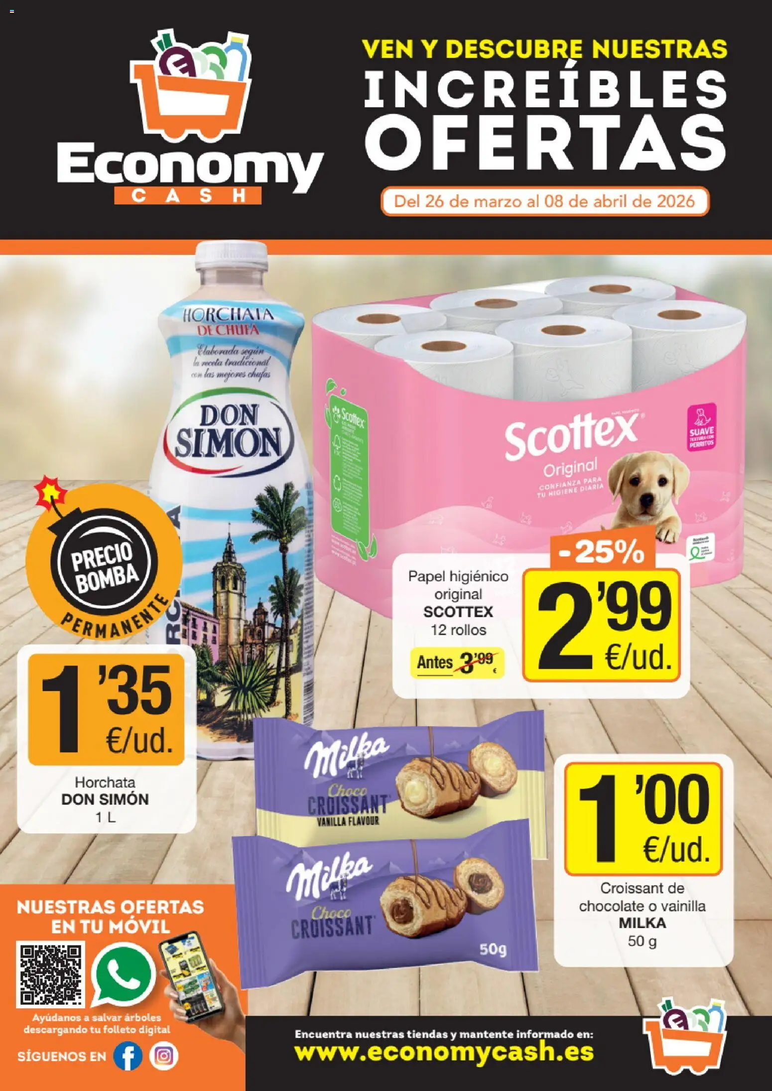 Vista previa del folleto de la tienda Economy Cash válido desde el 26/03/2026 