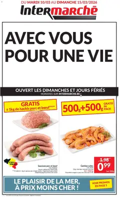 Prévisualisation de Intermarché Folder de la semaine 11 du magasin Intermarché formulaire valide 10/03/2026