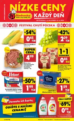 Náhľad Biedronka letáku platného od 07.08.2025