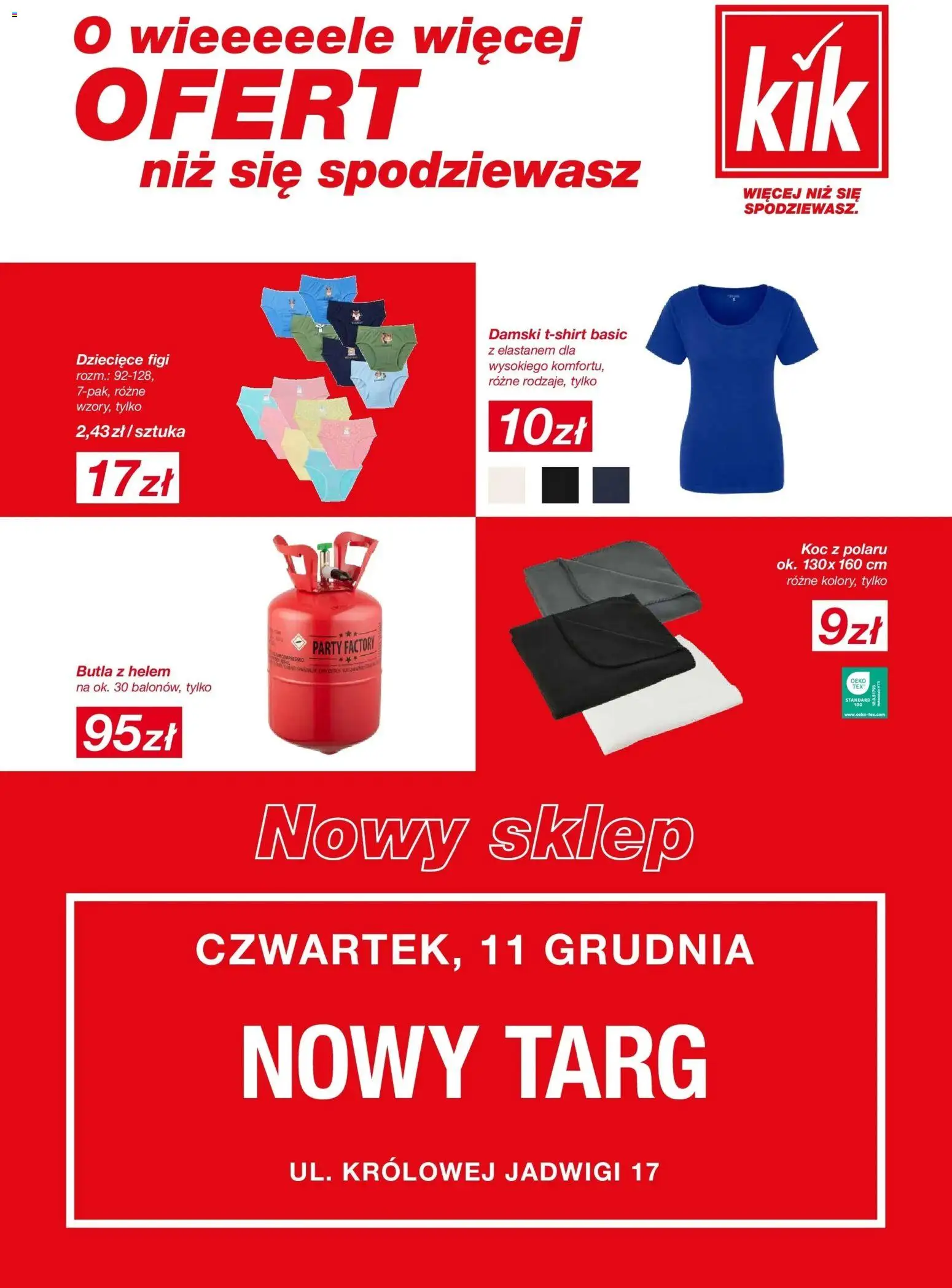 Pogląd gazetki "Nowy Targ" ze sklepu Kik ważnej od 08.12.2025