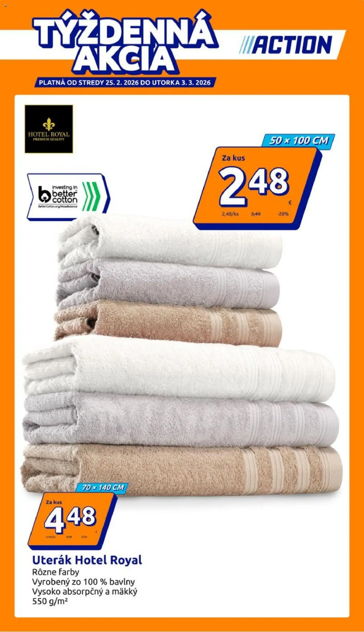 Náhľad Action letáku platného od 25.02.2026
