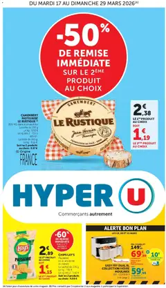 Prévisualisation de Hyper U - Les prix bas de la semaine du magasin Hyper U formulaire valide 17/03/2026
