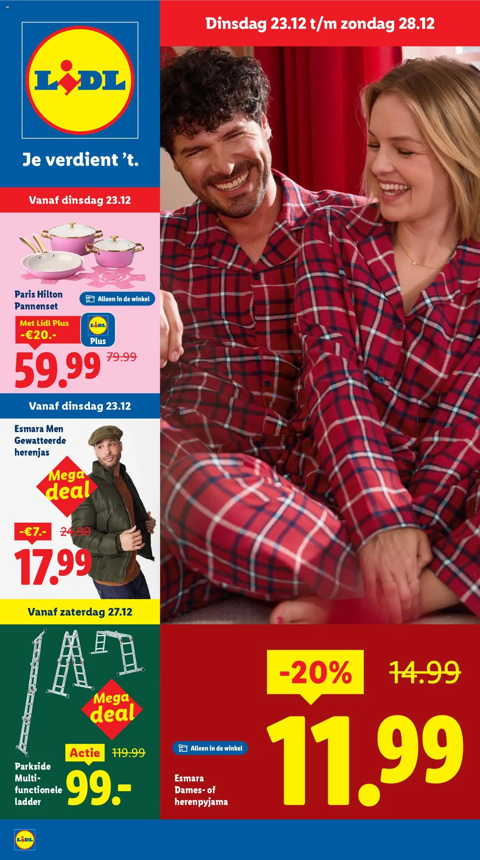 Voorbeeld van Non food folder - Week 52 van winkel Lidl geldig vanaf 23-12-2025
