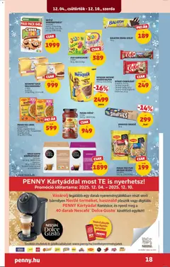 PENNY - Akciós újság PENNY megtekintése, amely érvényes 2025.12.04.-től | Oldal: 22