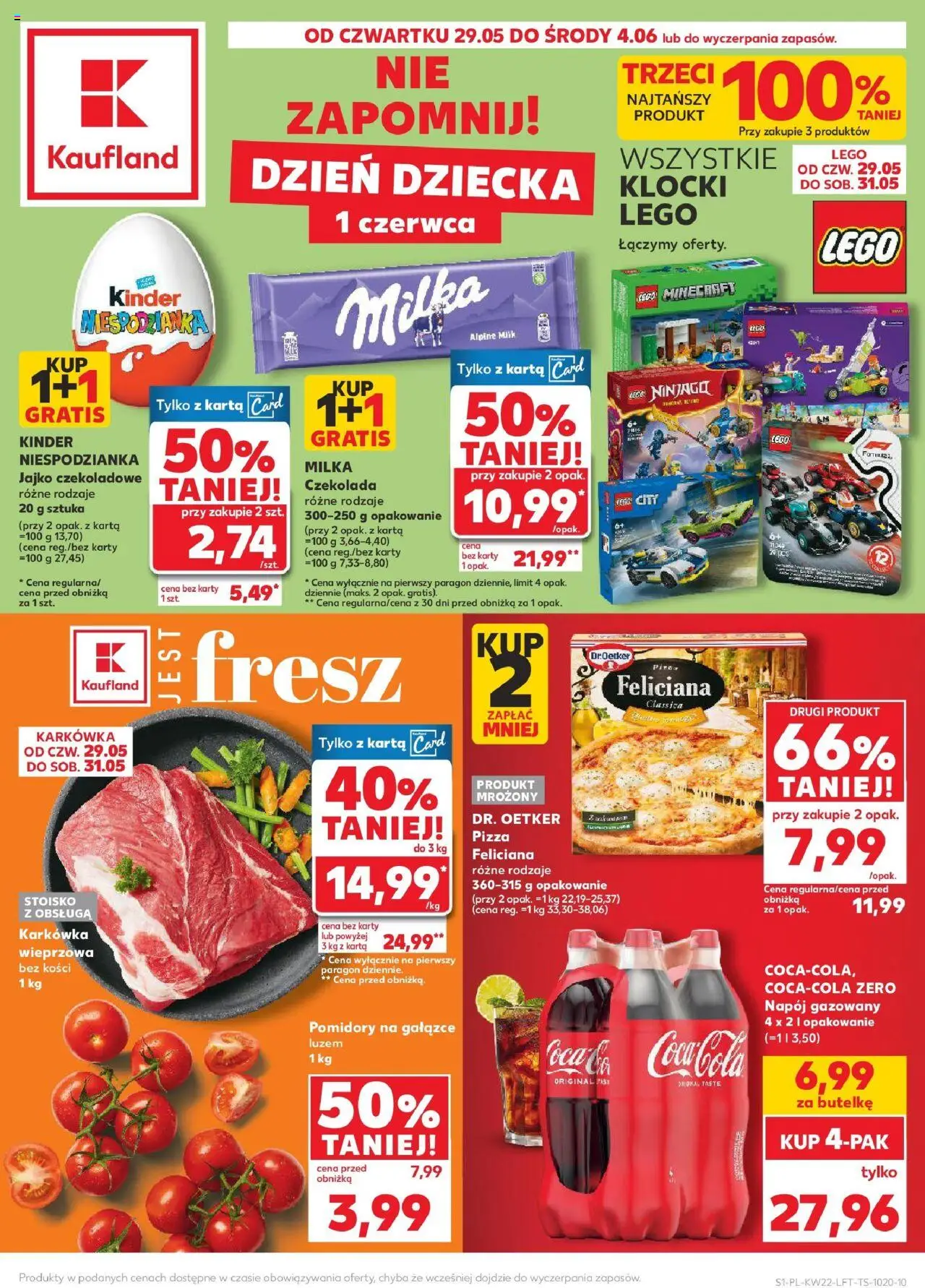 KAUFLAND gazetka promocyjna 29.05.2025 - Promocje - Numer strony 1