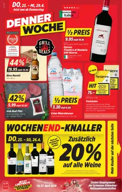 Vorschau des Merkblatts Denner aktionen vom Shop Denner gültig von 23.04.2026 bis 29.04.2026