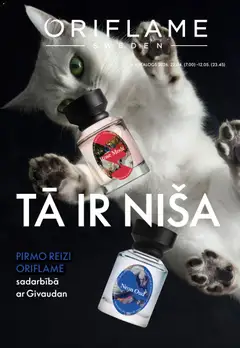 Skatīt Oriflame akciju bukletu, derīgs no 22.04.2026.