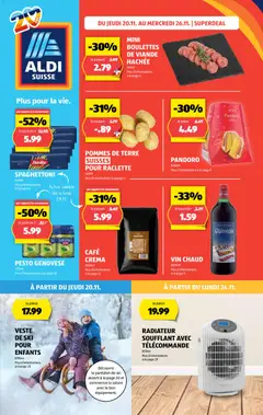 Vorschau des Merkblatts Aktionen FR vom Shop Aldi gültig von 20.11.2025 bis 26.11.2025