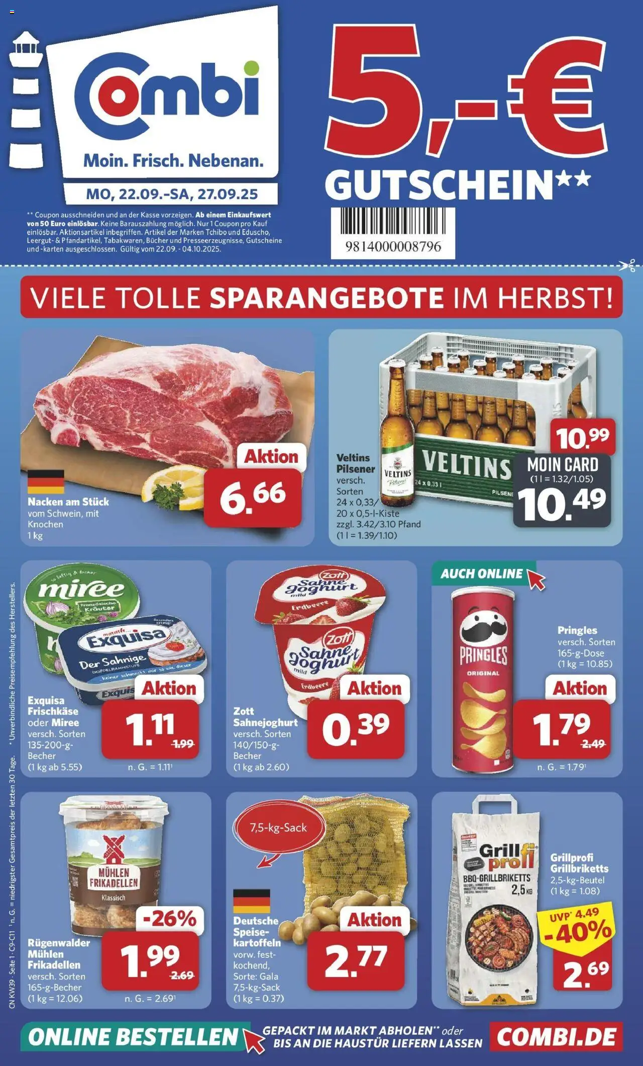 Combi Prospekt Detmold (vom 21.09.2025 - 27.09.2025)