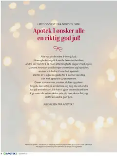 Forhåndsvis Kundeavis fra butikk Apotek 1 gyldig fra 05/11/2025 | Side: 2