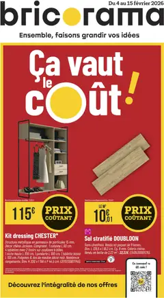 Prévisualisation de Catalogue du magasin Bricorama formulaire valide 04/02/2026