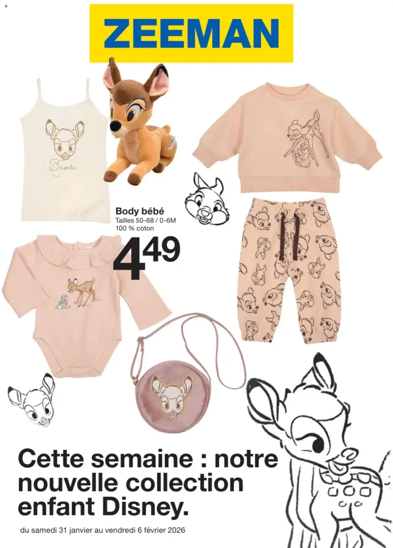 Voorbeeld van Publicité van winkel Zeeman geldig vanaf 31/01/2026