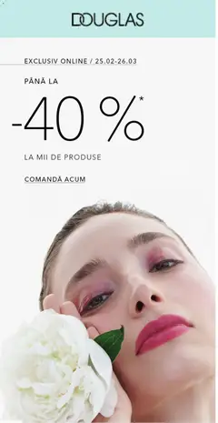 Previzualizarea de cataloage: Oferte Douglas valabil de la 25.02.2026