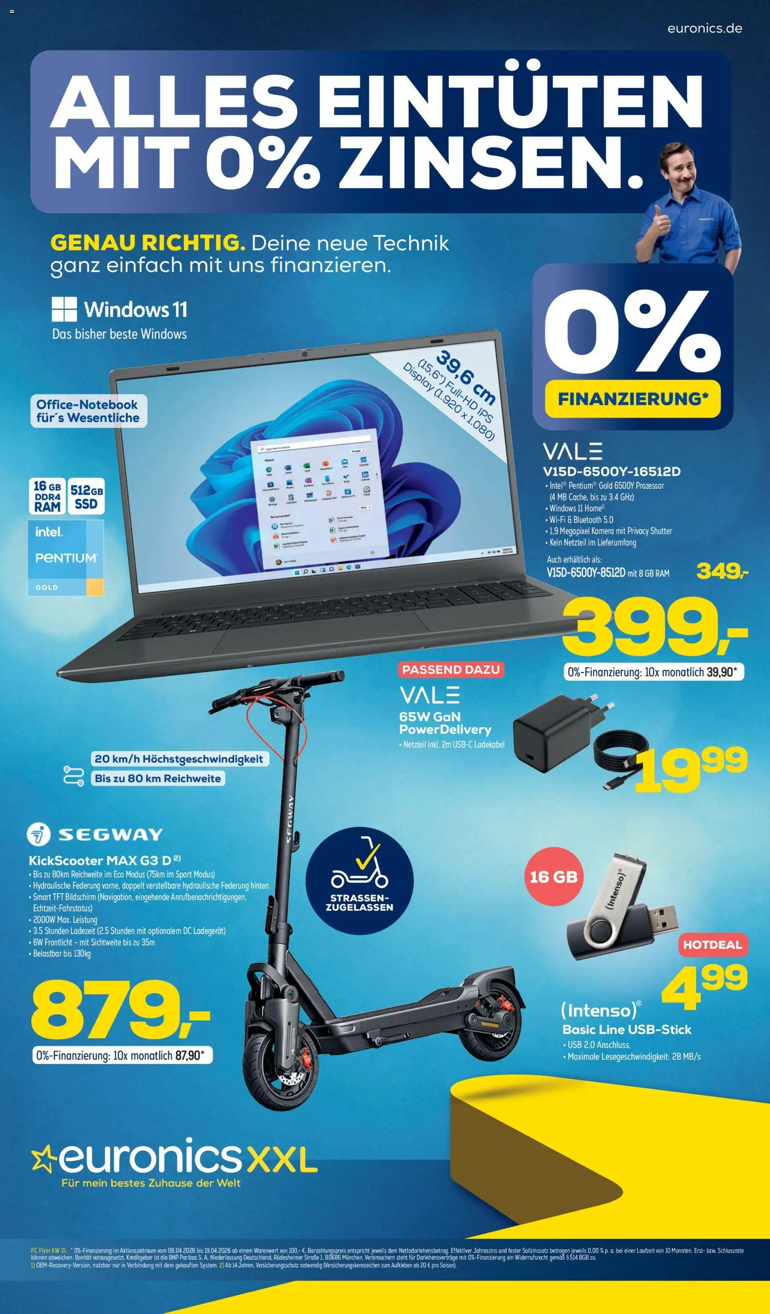 Vorschau von dem Prospekt des Geschäftes Euronics, gültig ab dem 08.04.2026