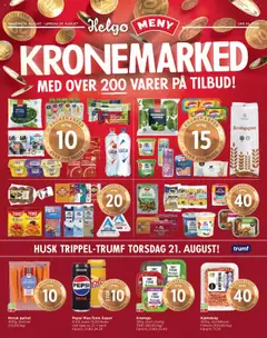 Forhåndsvis Kundeavis Helgø fra butikk Meny gyldig fra 18/08/2025