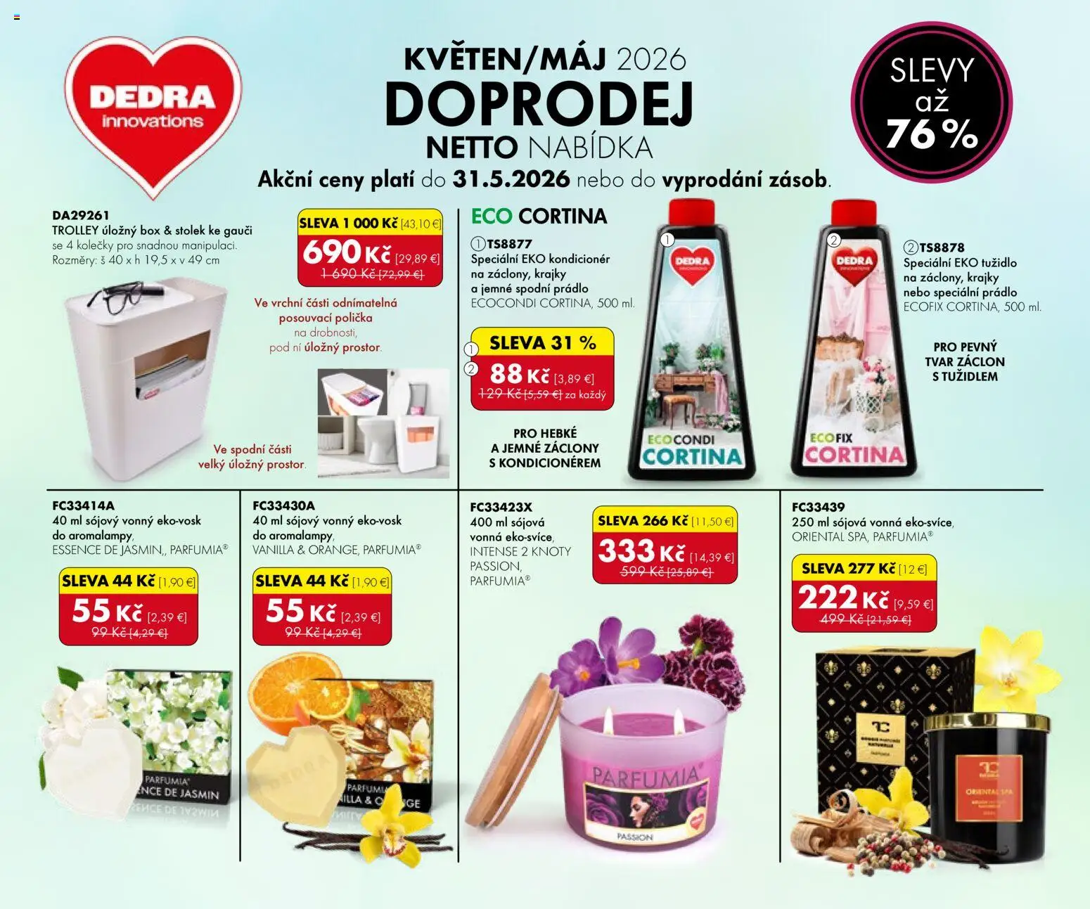 Náhľad Dedra letáku platného od 01.05.2026