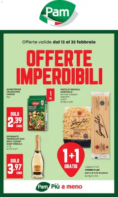 Anteprima dell'opuscolo Attuale volantino dal negozio PAM valido da 12/02/2026