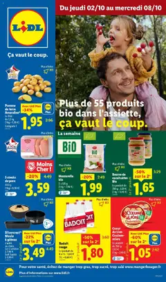 Prévisualisation de Plongez dans l'univers gourmand de Lidl avec la gamme bio du magasin LIDL formulaire valide 01/10/2025