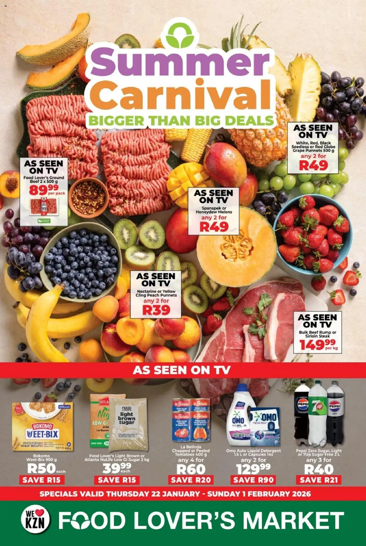 Preview of Food Lover's Market flyer valid from 22/01/2026