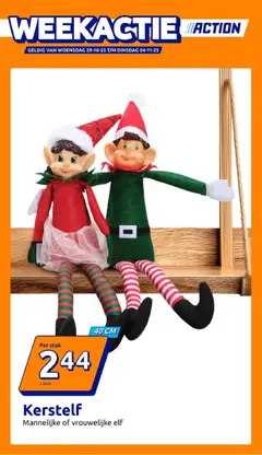 Voorbeeld van Folder week 44 van winkel Action geldig vanaf 29/10/2025