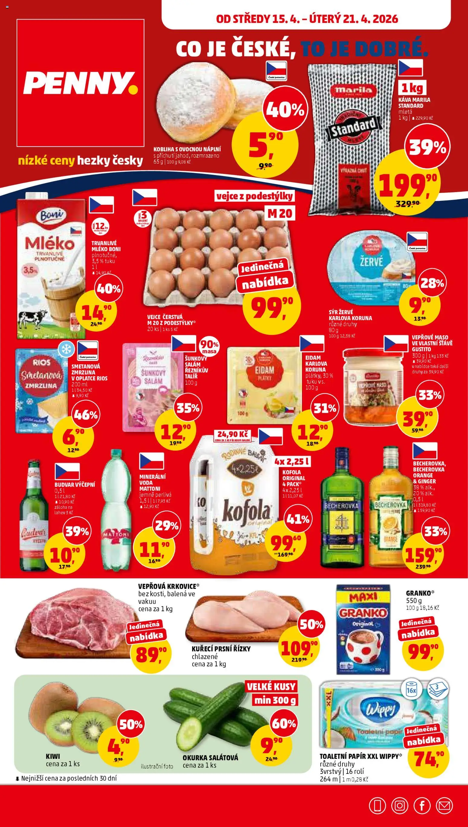 Náhled nabídky: Penny Market Penny Market leták platný od 15.04.2026