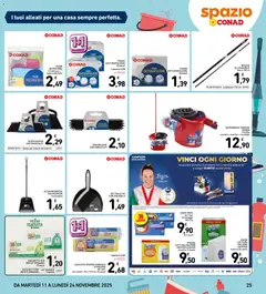 Anteprima dell'opuscolo Black Friday dal negozio Spazio Conad valido da 11/11/2025 | Pagina: 25