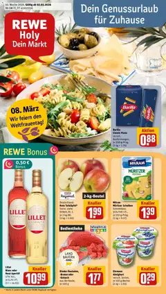 Vorschau von dem Prospekt des Geschäftes Rewe, gültig ab dem 02.03.2026