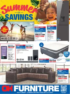 Preview of OK Furniture flyer valid from 19/01/2026