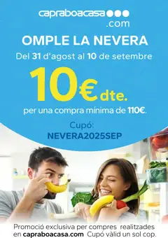 Vista previa del folleto de la tienda Caprabo válido desde el 31/08/2025 