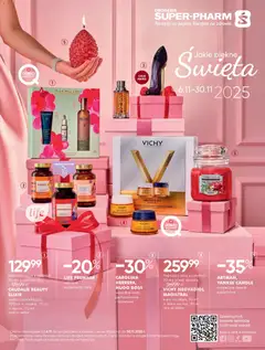 Pogląd gazetki "Jakie piękne Święta" ze sklepu Super-pharm ważnej od 06.11.2025