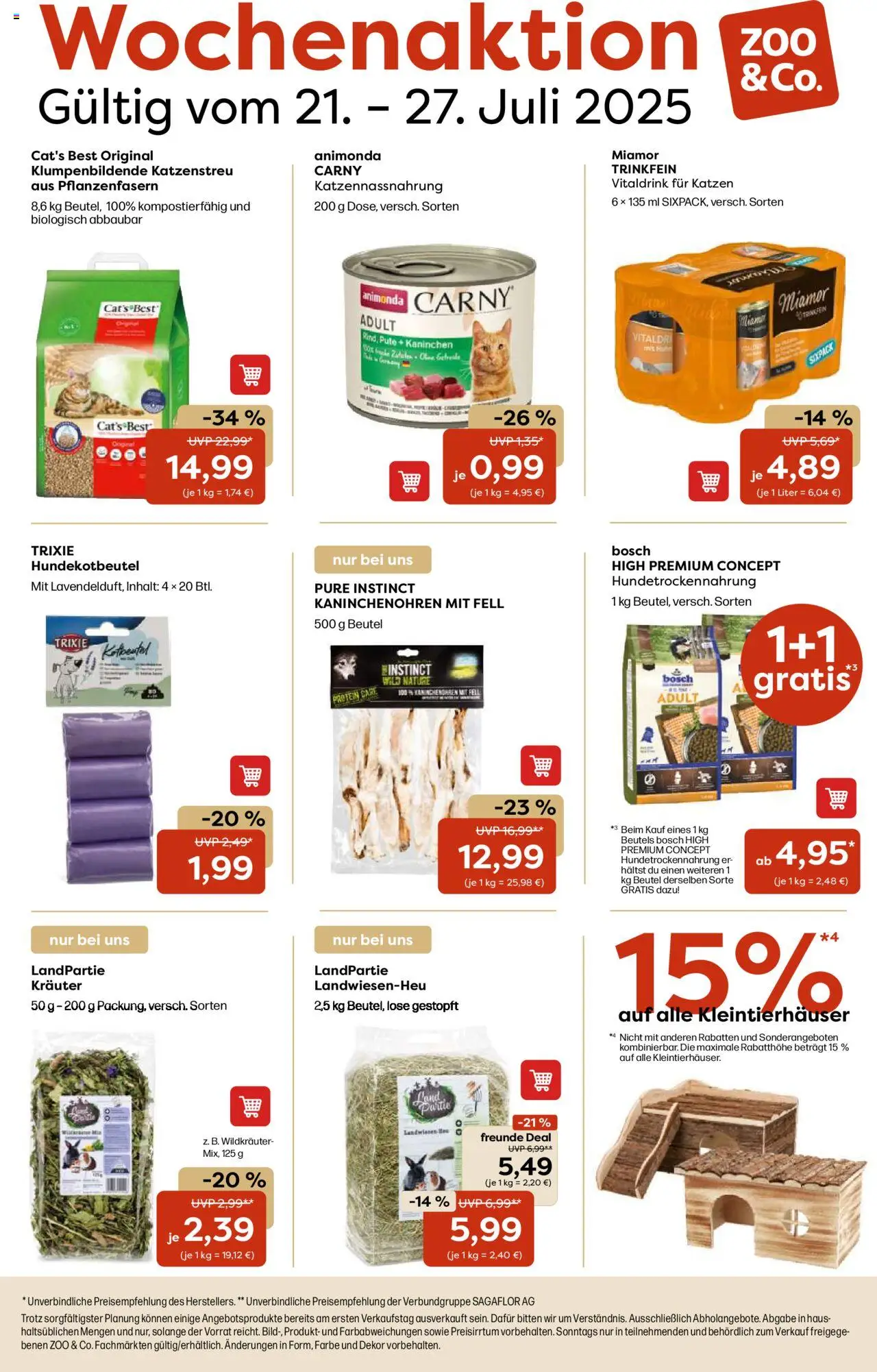 Zoo & co Prospekt (vom 21.07.2025 - 27.07.2025)