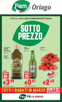 Anteprima dell'opuscolo Volantino Oriago dal negozio PAM valido da 26/02/2026