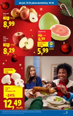Previzualizarea de cataloage: Lidl Catalog nou valabil de la 08.12.2025 | Pagina: 63