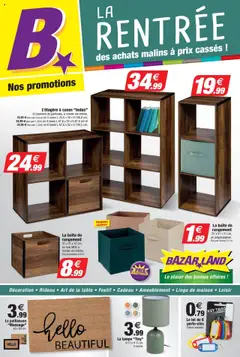 Prévisualisation de BazarLand - Rentrée du magasin Bazarland formulaire valide 13/08/2025