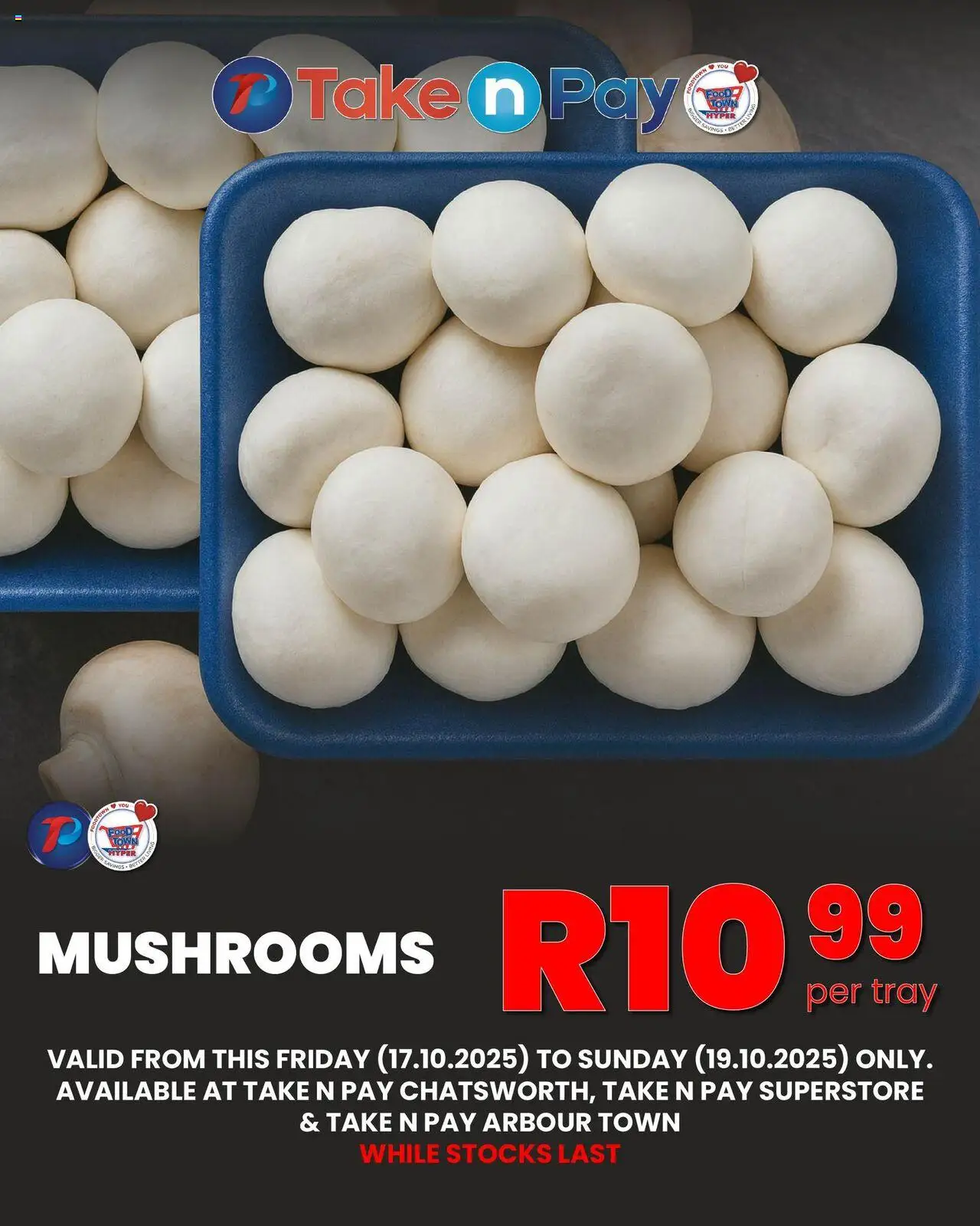 Take n Pay Fresh Deal Alert! from 17/10 - 19/10/2025 > Promotions