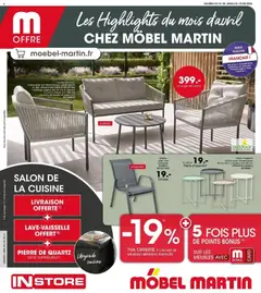 Prévisualisation de Les Highlights du mois d'avril du magasin Möbel Martin formulaire valide 01/04/2026