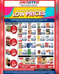 Preview of Saverite flyer valid from 25/07/2025