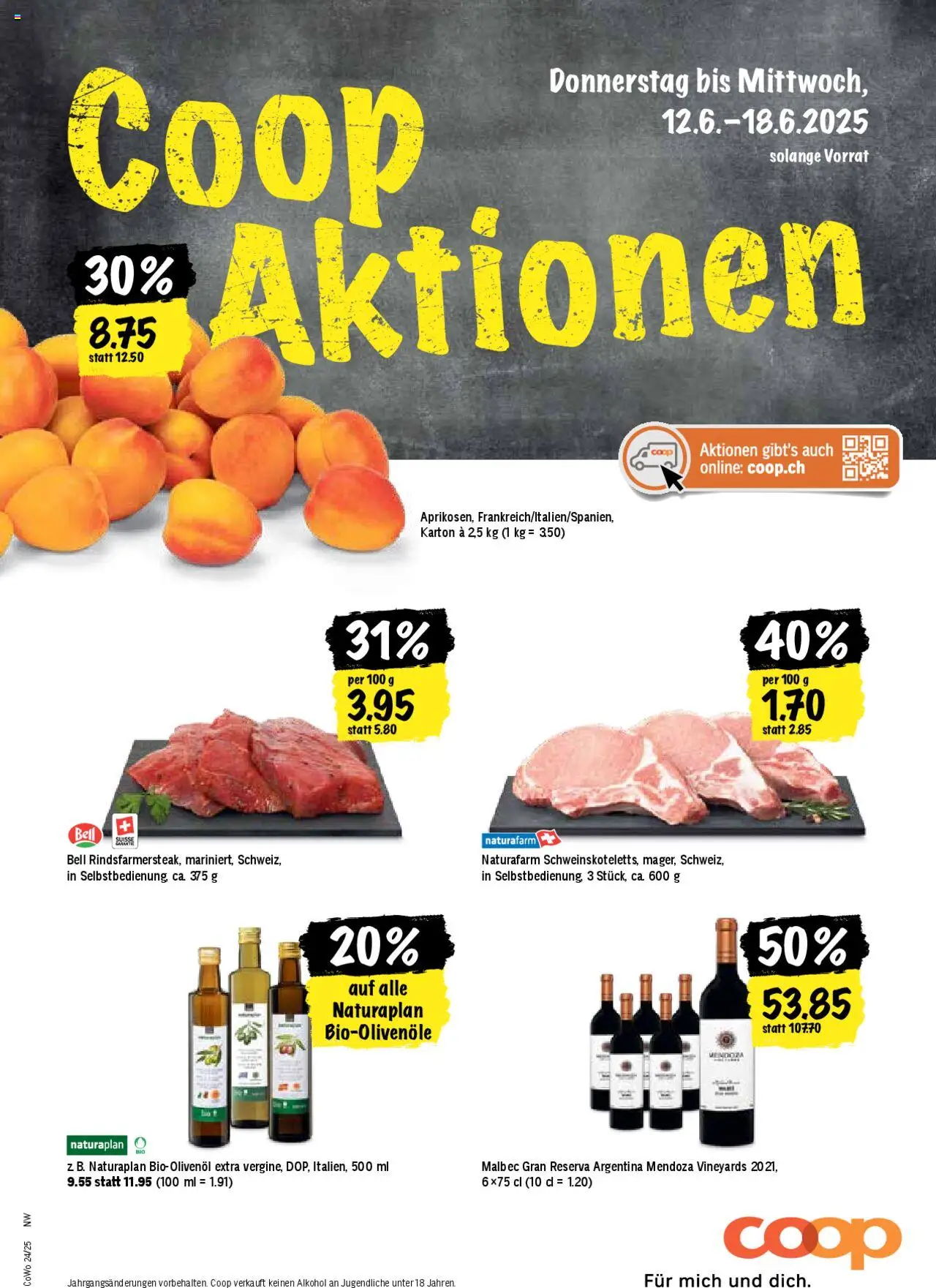 Coop Aktionen ab 12.06.2025 - Nächste woche - Seitennummer 1
