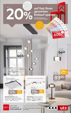 Vorschau der Angebote: XXXLutz Leuchten gültig ab 27.01.2026