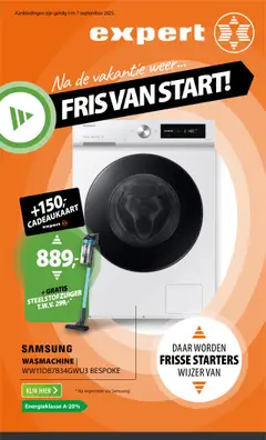 Voorbeeld van Folder van winkel Expert geldig vanaf 08-09-2025