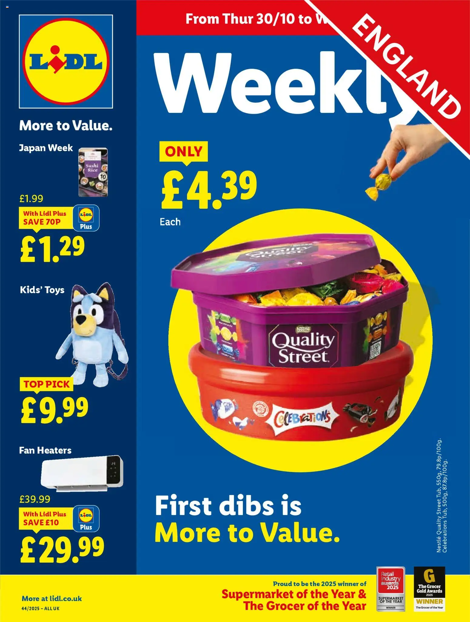 Lidl shop Lidl Weekly valid from 30/10/2025 - Page number 1