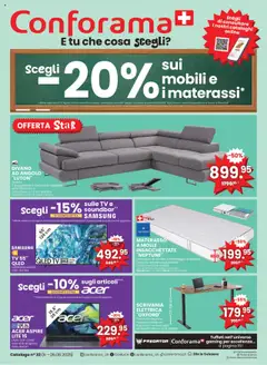 Vorschau des Merkblatts Aktionen vom Shop Conforama gültig von 06.08.2025 bis 26.08.2025
