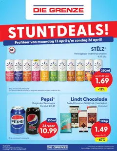 Voorbeeld van Folder week week 16/15 van winkel Die Grenze geldig vanaf 13-04-2026