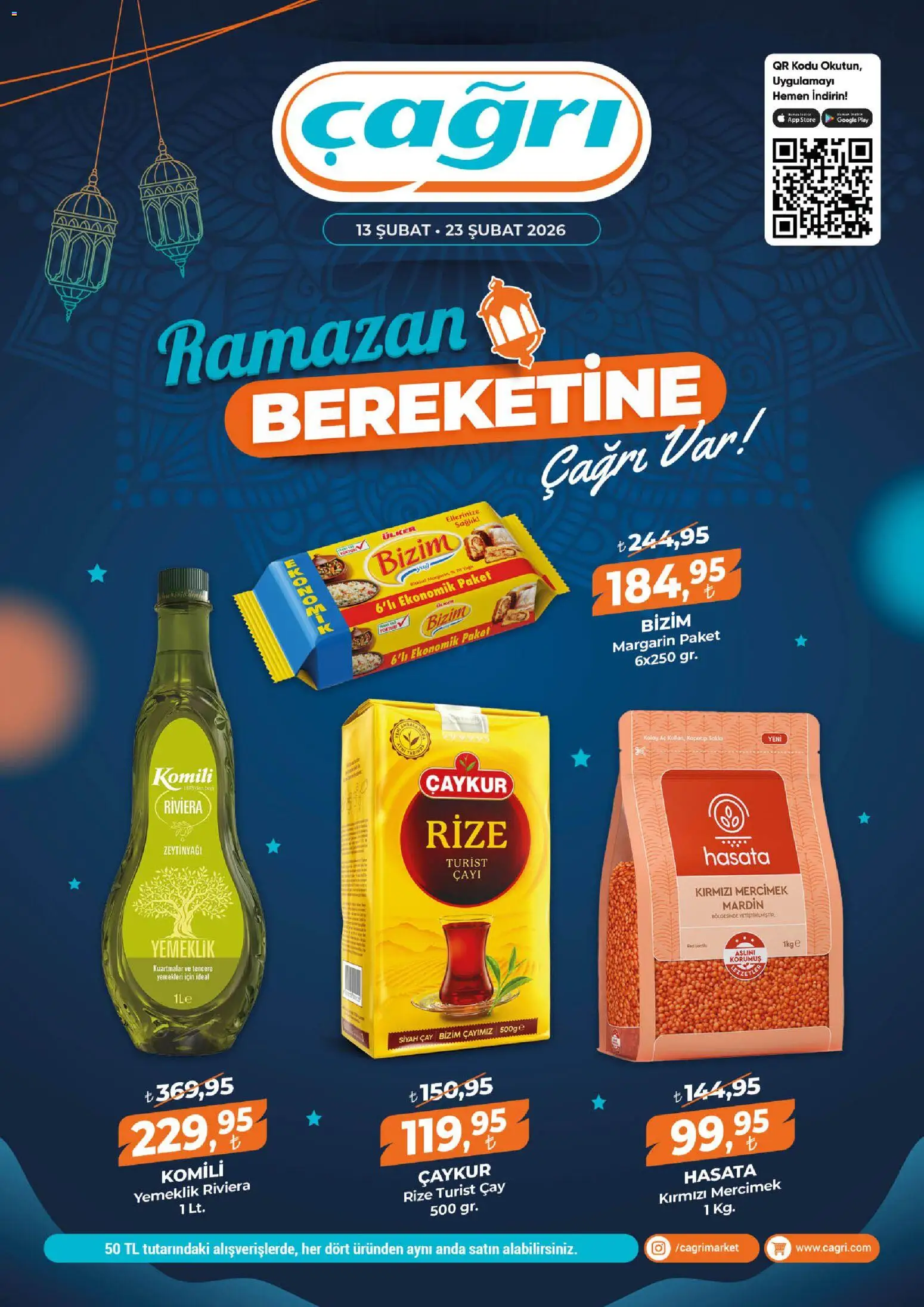 Çağrı Market Katalog 13.02.2026 - Broşürünün önizlemesi