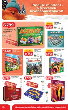 Auchan - Akciós újság Auchan megtekintése, amely érvényes 2025.12.04.-től | Oldal: 66