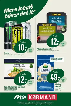 Eksempel på tilbudsavis Tilbudsavis fra butik Min Købmand gyldig fra 30/01/2026