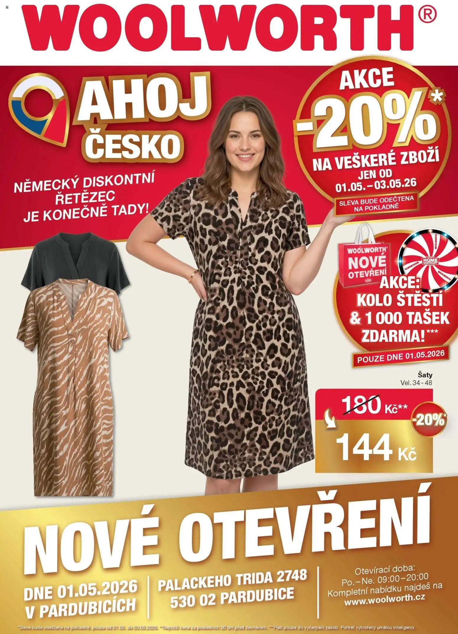 Náhled nabídky: Woolworth Woolworth leták - Pardubice platný od 01.05.2026