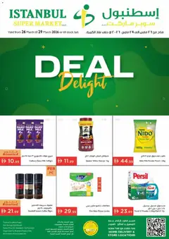 Preview of the catalogue Istanbul Supermarket catalogue - deal delight of store Istanbul Supermarket valid from 26 Mar, 2026