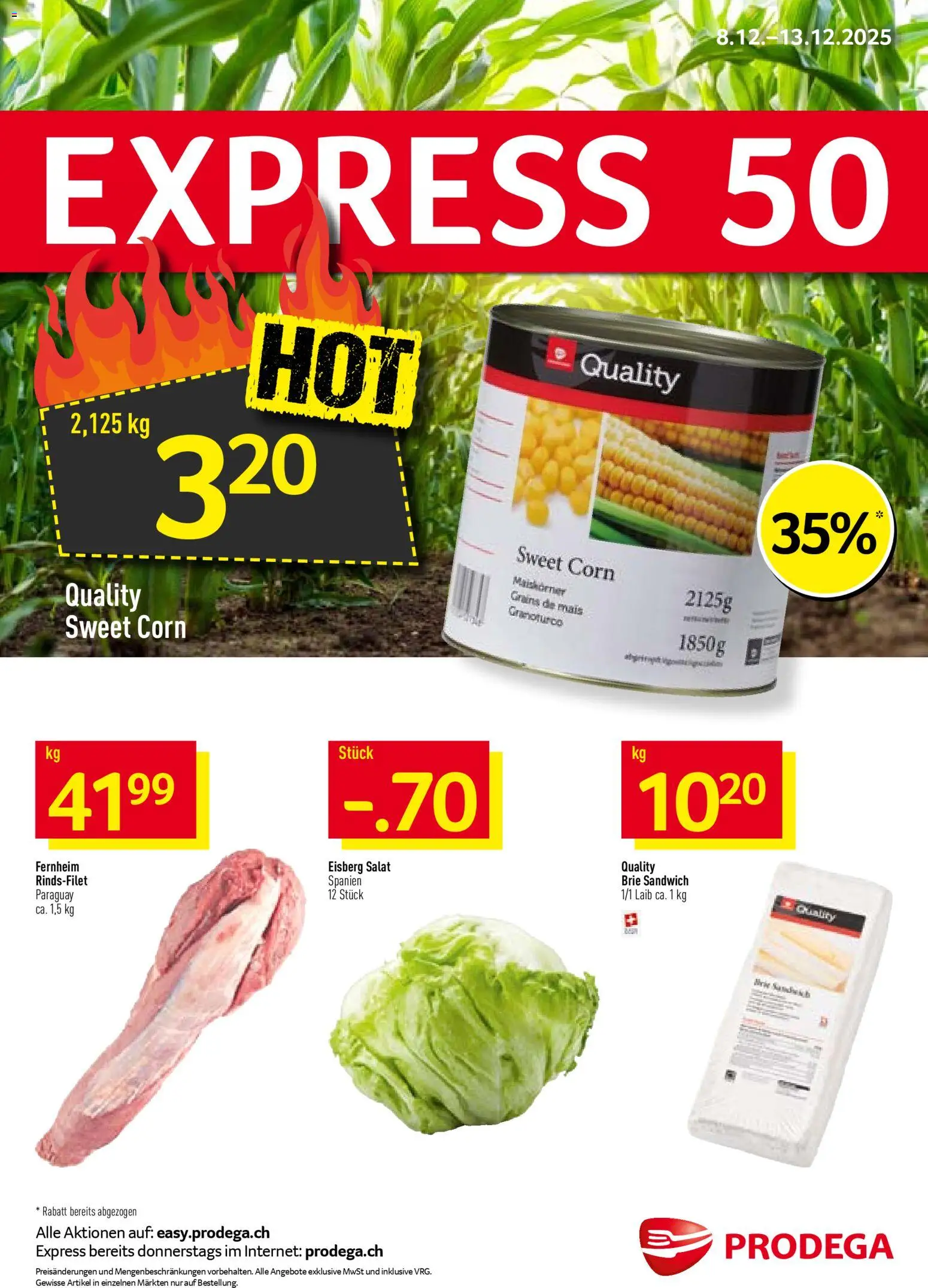 Vorschau des Merkblatts Aktionen vom Shop Prodega gültig von 08.12.2025 bis 13.12.2025
